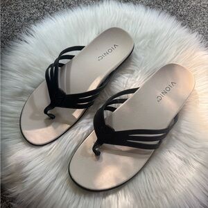 Vionic Alta Women's Toe Post Orthotic Sandals 8.5